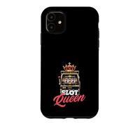Custodia per iPhone 11 Slot Queen Casino Gioco d'azzardo Jackpot Vincitore Vegas Macchina