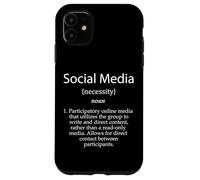 Custodia per iPhone 11 Social Media Definition Social Media Influencer Marketing