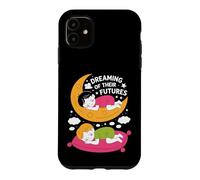 Custodia per iPhone 11 Sognando il loro futuro Design per bambini che dormono