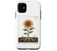 Custodia per iPhone 11 Solo Un Raggio Di Sole Girasole Giallo Estate Sunshine