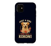 Custodia per iPhone 11 Solo una ragazza che ama Kokoni, simpatica mamma da compagnia di razza greca