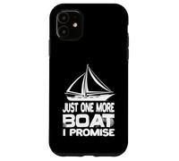 Custodia per iPhone 11 Solo un'altra barca Lo prometto Sailboat Sailing Captain Sailor