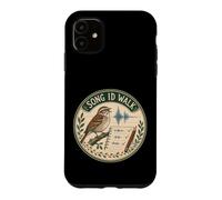Custodia per iPhone 11 SONG ID WALK Riconoscimento dei canti degli uccelli