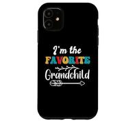 Custodia per iPhone 11 Sono il nipote preferito, detto divertente