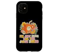 Custodia per iPhone 11 Sono qui solo per The Juice Boxes Soccer Parent