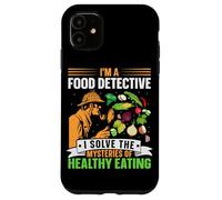 Custodia per iPhone 11 Sono un detective alimentare, risolvo i misteri di un'alimentazione sana