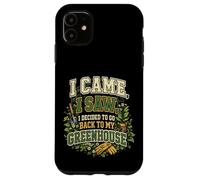 Custodia per iPhone 11 Sono venuto Ho visto ho deciso di tornare nel mio cortile della serra