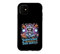 Custodia per iPhone 11 Sopravvivere a snack e missioni secondarie Gamer
