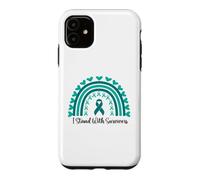 Custodia per iPhone 11 Sostengo i sopravvissuti alla consapevolezza delle aggressioni sessuali Boho Rainbow