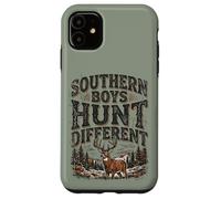 Custodia per iPhone 11 Southern Boys Hunt Different Vintage Hunting Whitetail