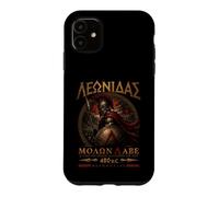 Custodia per iPhone 11 Spartani Leonida re di Sparta | Antica Grecia Spartan Elmo