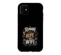 Custodia per iPhone 11 Speranza Wifi Caffe Divertente