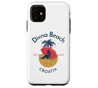 Custodia per iPhone 11 Spiaggia di Divna Dalmazia Croazia
