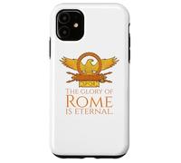 Custodia per iPhone 11 SPQR - La gloria di Roma è eterna - Aquila Romana