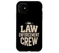Custodia per iPhone 11 Squadra di polizia dell'equipaggio delle forze dell'ordine