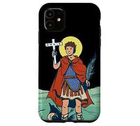 Custodia per iPhone 11 St Expeditus Expedite Expedito Hodie Cattolico Saint Spartan