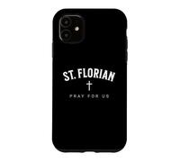 Custodia per iPhone 11 St. Florian Catholic Patron Christian Saint