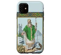 Custodia per iPhone 11 St Patrick Catholic Saint Patricks Day Snakes Irlanda