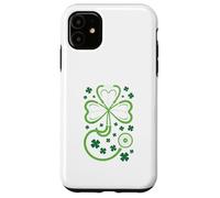 Custodia per iPhone 11 St Patrick's Day Nurse Doctor Stethoscope Shamrock RN MD