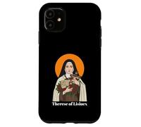 Custodia per iPhone 11 St. Therese of Lisieux Inspirational Quote graphic