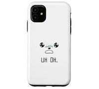 Custodia per iPhone 11 Stampa viso Silly Uh Oh