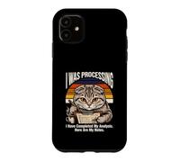 Custodia per iPhone 11 Stavo elaborando la mia analisi qui sono le mie note Cat