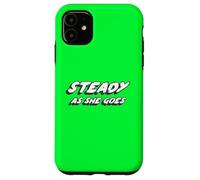 Custodia per iPhone 11 Steady as She Goes | 2000's Music Song White
