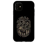 Custodia per iPhone 11 Sto arrivando al cottage WYCTMCTS Unique Summer Line Art