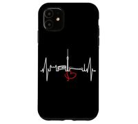 Custodia per iPhone 11 Stoccarda Skyline Battito del Cuore Germania Amo Stuttgart