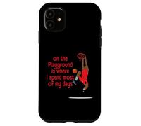 Custodia per iPhone 11 Street Basketball - Sul parco giochi