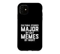 Custodia per iPhone 11 Studi culturali Maggiore di giorno Memes Night Semiotica Egemonia