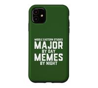 Custodia per iPhone 11 Studi mediorientali importanti di giorno Memes Night Vicino Oriente