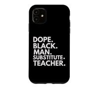 Custodia per iPhone 11 Stupendo Uomo Nero Sostituto African American Pride