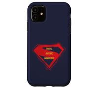 Custodia per iPhone 11 Supergirl 2026 Truth, Justice, Whatever Over Logo