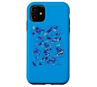 Custodia per iPhone 11 Superman Geo Scribbles