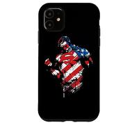 Custodia per iPhone 11 Superman The American Way Flag