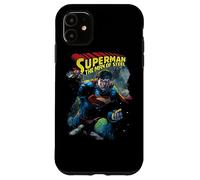 Custodia per iPhone 11 Superman Through The Rubble