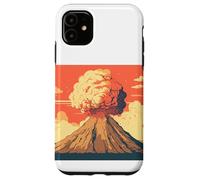 Custodia per iPhone 11 Supervulcano - Vulcano - Eruzione vulcanica - Cratere - Lava