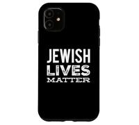 Custodia per iPhone 11 Support Jewish Lives Matter Pro Jewish Pride Stop Jewish Hate