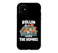 Custodia per iPhone 11 Sushi Art - Design ispirato agli anime per gli amanti del