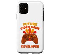 Custodia per iPhone 11 Sviluppatore di videogiochi Future Thanksgiving Gaming Fun Boy Kid