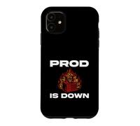 Custodia per iPhone 11 SysAdmin Prod Is Down Server On Fire DevOps Tech Humor