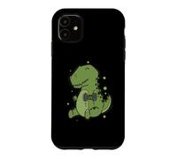 Custodia per iPhone 11 T-Rex Dino con Manubri fa Fitness