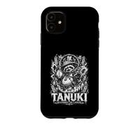 Custodia per iPhone 11 Tanuki Shapeshifter ride Giapponese Yokai Leggenda