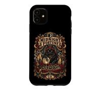 Custodia per iPhone 11 Tarocchi e Gatti Neri: Stile Occulto e Magico