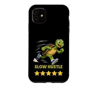 Custodia per iPhone 11 Tartaruga in esecuzione Slow Hustle 5 stelle
