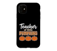 Custodia per iPhone 11 Teacher of Little Pumpkins Fall Back to School