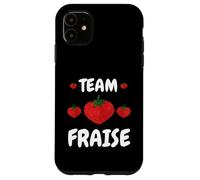 Custodia per iPhone 11 Team Fraise Fruit Été Dessert Chef Cuisine Pâtissier Dessert