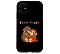 Custodia per iPhone 11 Team Punch Il macaco scimmietta vittima di bullismo