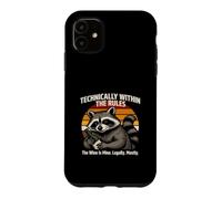Custodia per iPhone 11 Tecnicamente secondo le regole il vino è mio legalmente per lo più